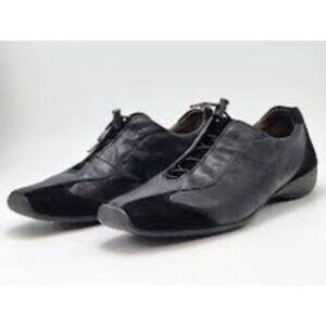 Paul‎ Greeen Black Leather Suede Shoes 7 1/2 7.5 Like new